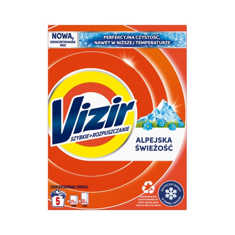 Vizir Alpine Fresh Proszek do Prania 275G (5 Prań)