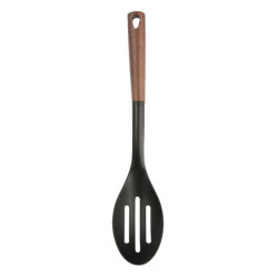 VALDINOX PRIME ŁYŻKA NYLONOWA CEDZAKOWA Z DREWNIANĄ RĄCZKĄ