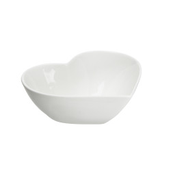 Miseczka do dipów i przekąsek porcelanowa Altom Design Regular serce 13 cm