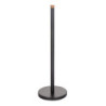 STOJAK NA PAPIER TOALETOWY METALOWY   BAMBUS 15X46.5 CM CZARNY