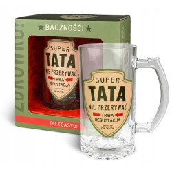 KUFEL DLA TATY SUPER TATA DO PIWA TRWA DEGUSTACJA