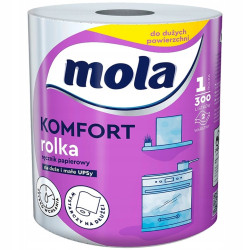 Mola Komfort ręcznik papierowy 300 listków 1 rolka XXL
