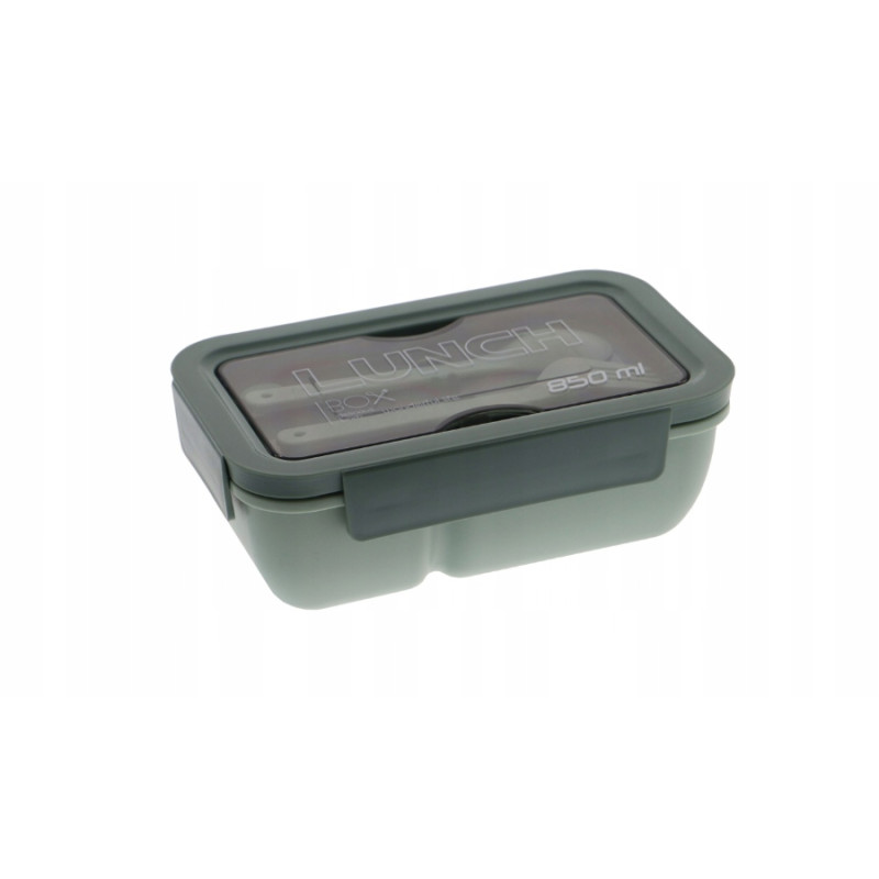 POJEMNIK Z POKRYWKĄ SZTUĆCE LUNCHBOX LUNCH 850 ML