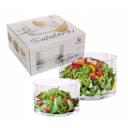 KOMPLET 2 SALATEREK ŚR.17CM   20CM