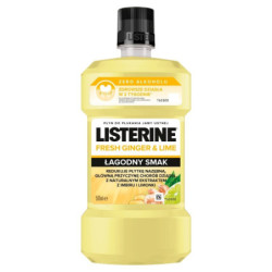 LISTERINE Fresh Ginger & Lime Płyn do płukania jamy ustnej 500 ml