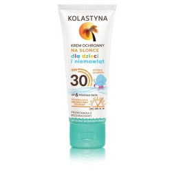 Krem ochronny na słońce dla dzieci i niemowląt SPF30 75ml Kolastyna Opalanie