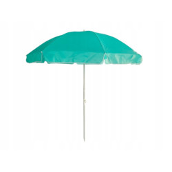 OGRODOWY PARASOL POLY 2,4M BŁĘKIT
