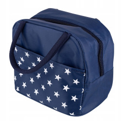 EASY MORNING TORBA TERMICZNA NA LUNCH BOX 24X16.5X21 CM GRANATOWA