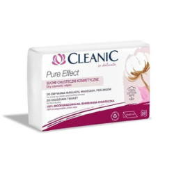 CLEANIC CHUSTECZKI SUCHE KOSMETYCZNE 50SZT