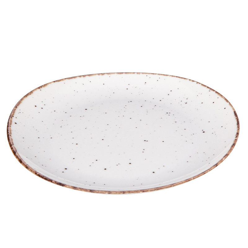 ORGANIC SAND TALERZ DESEROWY 19.5 CM PORCELANA NBC