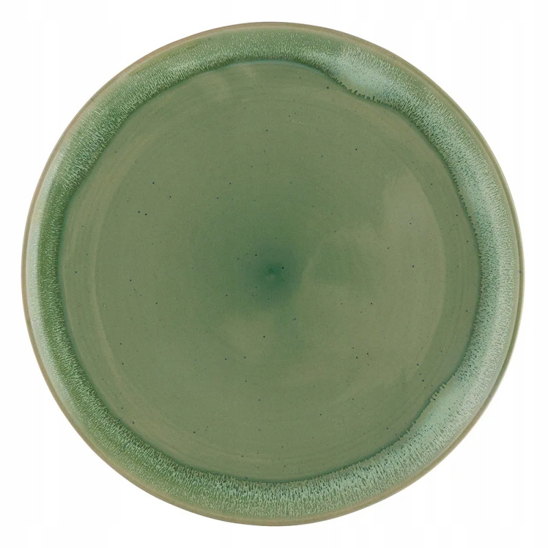 Talerz płytki obiadowy ceramiczny zieleń Altom Design Reactive Cascade 25cm