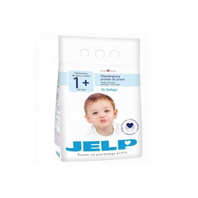 JELP 1 Hipoalergiczny proszek do prania do białego 2.24 kg