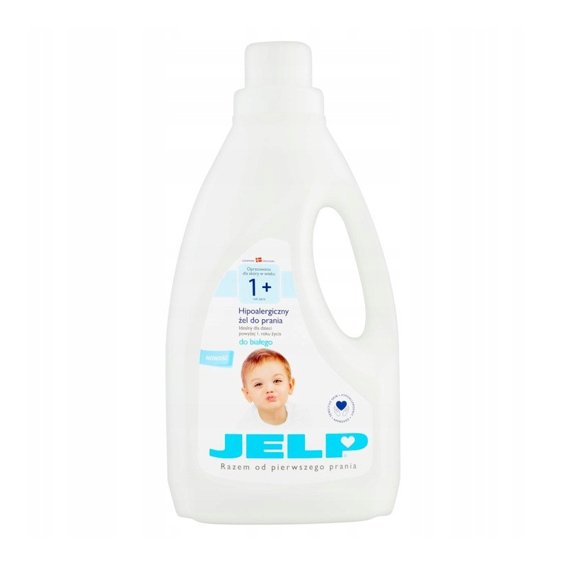 JELP 1 Hipoalergiczny żel do prania białego 1,5 l