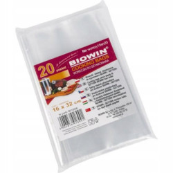 Woreczki Foliowe Do Szynkowaru 1,5kg 16x32cm 20 Sztuk BROWIN