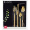 ZŁOTE SZTUĆCE 24EL 6 OSÓB AMBITION GOLD
