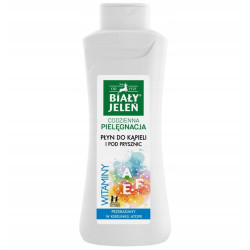 Biały Jeleń płyn do kąpieli i pod prysznic z witaminami AEF 750ml