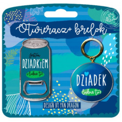 PREZENT DLA DZIADKA OTWIERACZ I BRELOK DZIEŃ DZIADKA