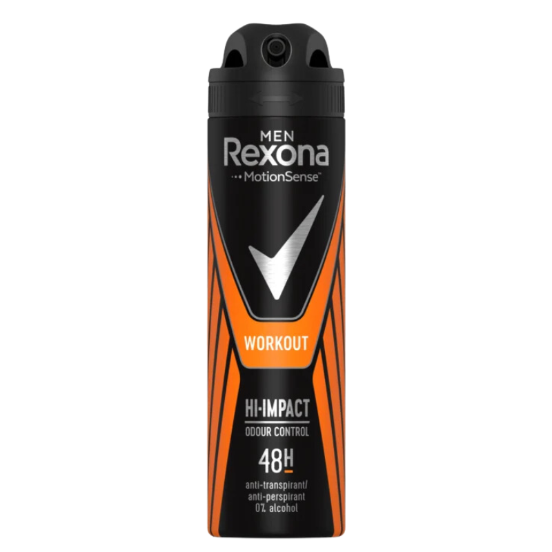Rexona Men Workout Antyperspirant Spray Męski 150ML