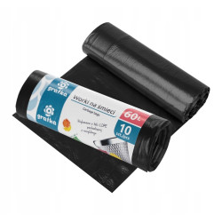 GRATKA WORKI NA ŚMIECI 60l LDPE 10szt