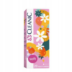 CLEANIC SOFT Wkładki higieniczne dla kobiet, 20szt