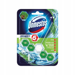 DOMESTOS POWER 5 PINE KOSTKA ZAPACHOWA DO TOALET 55G