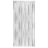 Kurtyna matowa B&C srebrna, 100x200 cm