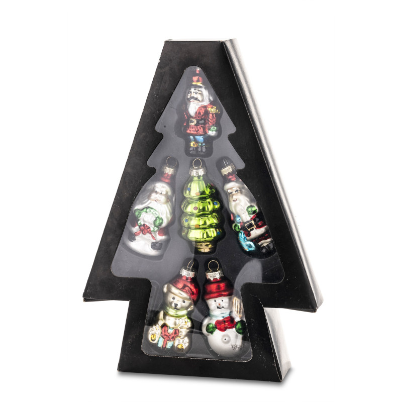 ZAWIESZKA BOMBKI KPL. 6 SZT.  9x4x3,5 9x4,5x4,5 9x4x4 9x5x4