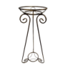 KWIETNIK METALOWY POJEDYŃCZY 96CM STARE ZŁOTO