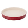 RED CHILLI NACZYNIE CERAMICZNE DO TARTY 24X3.5 CM 800 ML W OPASCE