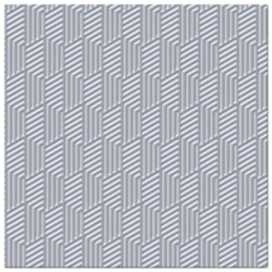 Serwetki Tłoczone SREBRNE33x33cm 20szt.
