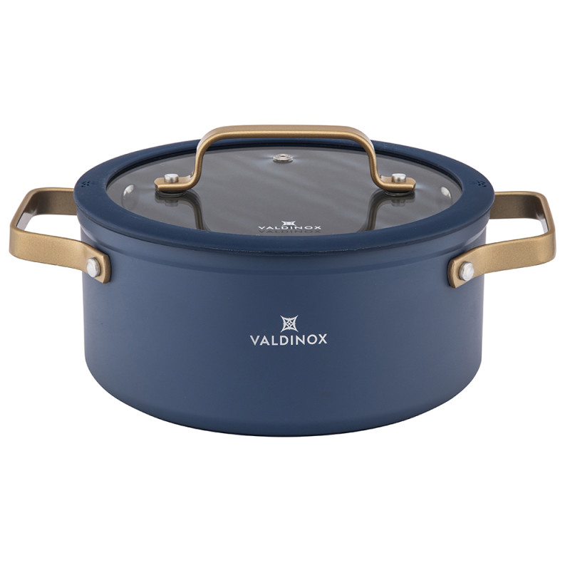 VALDINOX GIOVANNI GARNEK 20CM 2.6L.Z POKRYWĄ SZKLANĄ