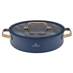 VALDINOX GIOVANNI RONDEL 26CM 3.5L. Z POKRYWĄ SZKLANĄ
