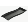 Półmisek Salsa Fala 30 x 10 cm czarny AMBITION