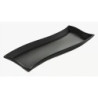 Półmisek Salsa Fala 30 x 10 cm czarny AMBITION