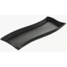 Półmisek Salsa Fala 35 x 12 cm czarny AMBITION