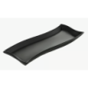 Półmisek Salsa Fala 26 x 10 cm czarny AMBITION