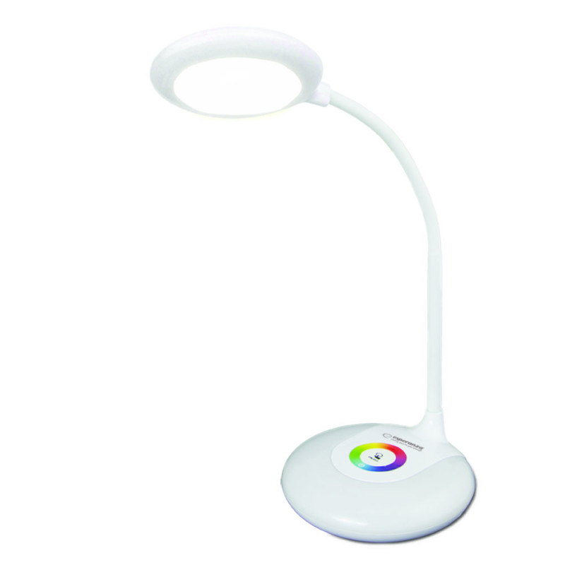 ESPERANZA LAMPKA LED BIURKOWA 256 KOL RGB MIZAR