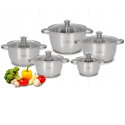 Zestaw garnków Zwieger Multima 10 el. INDUKCJA GAZ