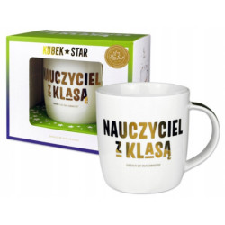 KUBEK NAUCZYCIEL Z KLASĄ DLA NAUCZYCIELA