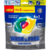 WASH FREE Kapsułki do prania 4 in 1 17 szt