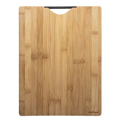DESKA BAMBUSOWA Z UCHWYTEM 40X30X1.8 CM