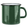KUBEK EMALIOWANY 1.25L ŚR.12CM WYS.11.5CM ZIELEŃ