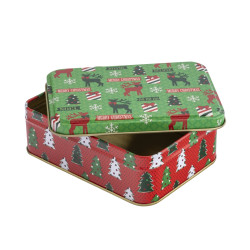 PUSZKA PROSTOKĄTNA 12.5X9X4.5 CM DEK. XMAS