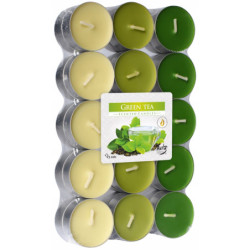 BISPOL Podgrzewacze zapachowe GREEN TEA, 30 szt