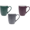 Kubek Leaf 350 ml z porcelany New Bone mix kolorów