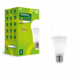 LED A60 E27 15W BULB 1500lm 3000K INQ