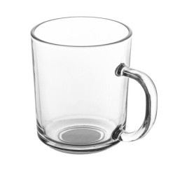 Kubek szklany z uchem szklanka do kawy herbaty Altom Design Porto 240 ml