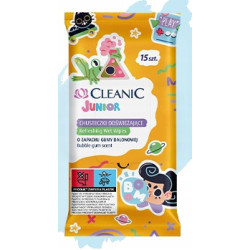 Chusteczki odświeżające Cleanic Junior dla dzieci