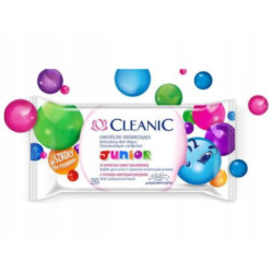 Chusteczki odświeżające Cleanic Junior dla dzieci