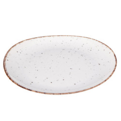 ORGANIC SAND TALERZ DESEROWY 19.5 CM PORCELANA NBC